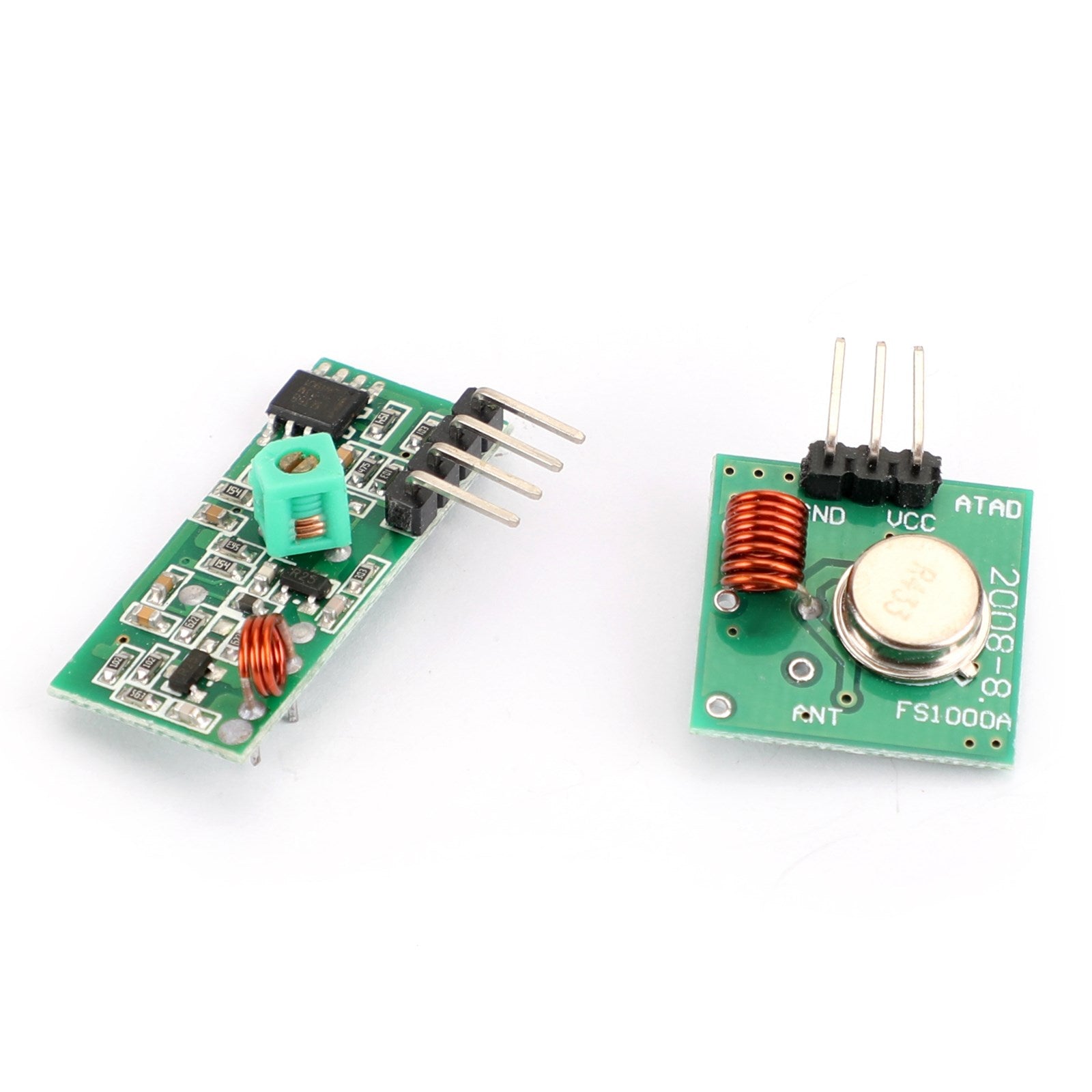 10-Pack 433MHz Wireless Transmitter and Receiver Kit - RF Remote Control Module for DIY Electronics, Home Automation, and IoT Projects | Long Range Signal Transmission for Smart Devices