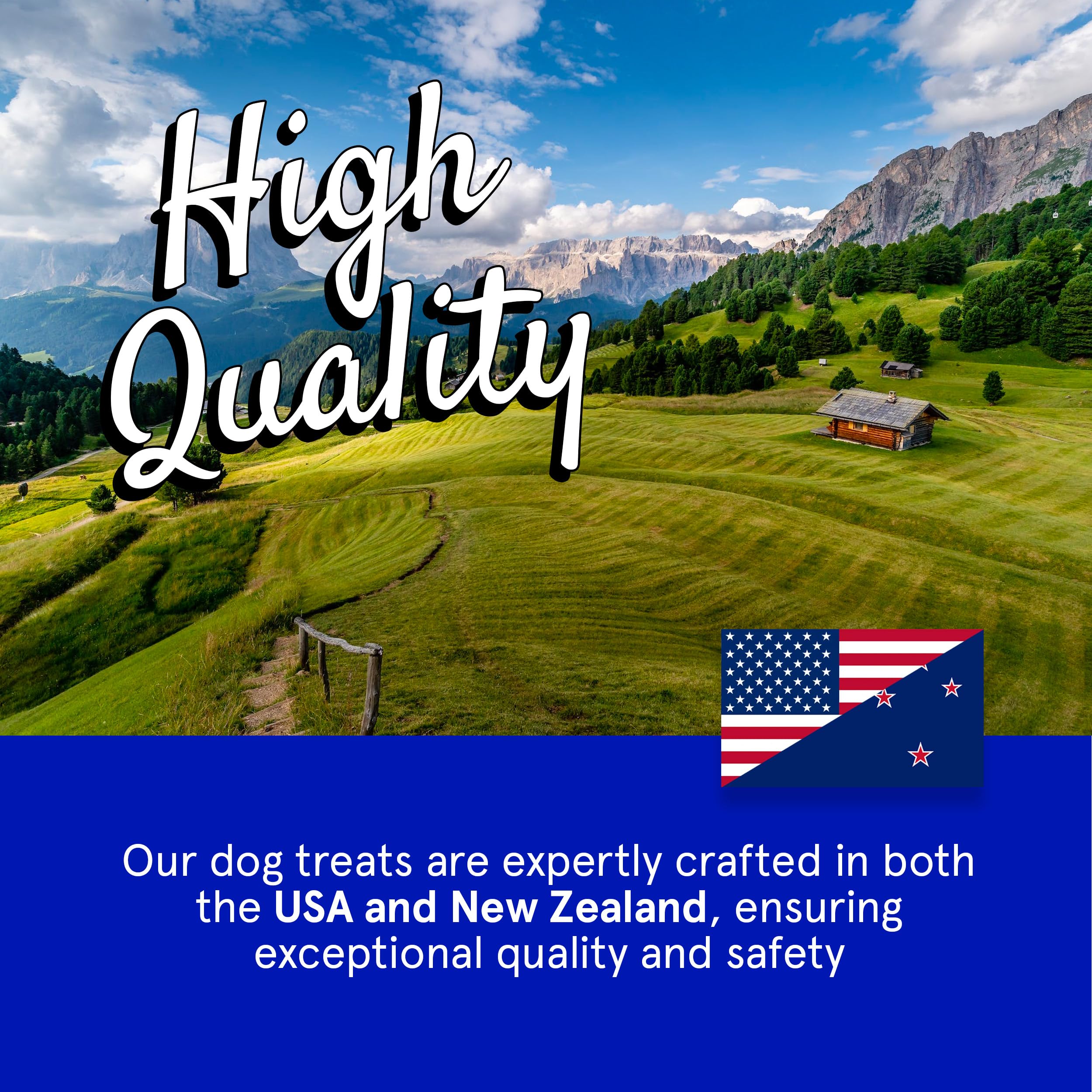 Premium Air-Dried Lamb Jerky Dog Treats - 12oz Grain-Free, High Protein Snacks Made with 95% Human-Grade Grass-Fed Free-Range Lamb - All Natural Bite-Sized Training Rewards for Small & Large Dogs - Perfect for Training, Travel & Outdoor Adventures