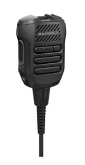 Motorola XVP830 (PMMN4136A) Two-Way Radio Remote Speaker Microphone - Hands-Free Communication for Security, Construction & Outdoor Activities