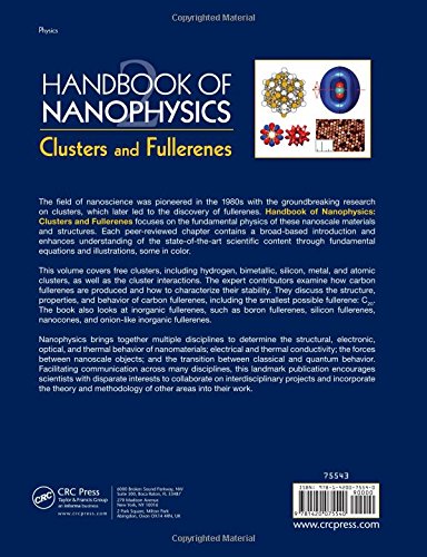 Handbook of Nanophysics: Clusters and Fullerenes - Comprehensive Guide for Researchers & Students | Nanotechnology Reference Book for Physics Labs & Academic Studies