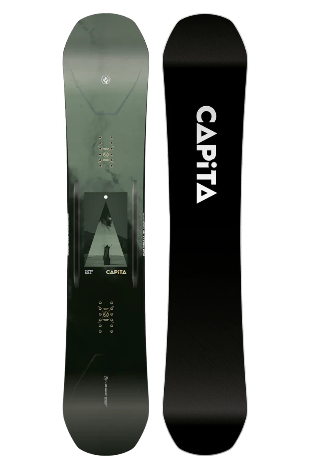 CAPiTA Super D.O.A Snowboard 2025 - All-Mountain Freestyle Snowboard for Men & Women | Perfect for Park, Powder & Backcountry Riding