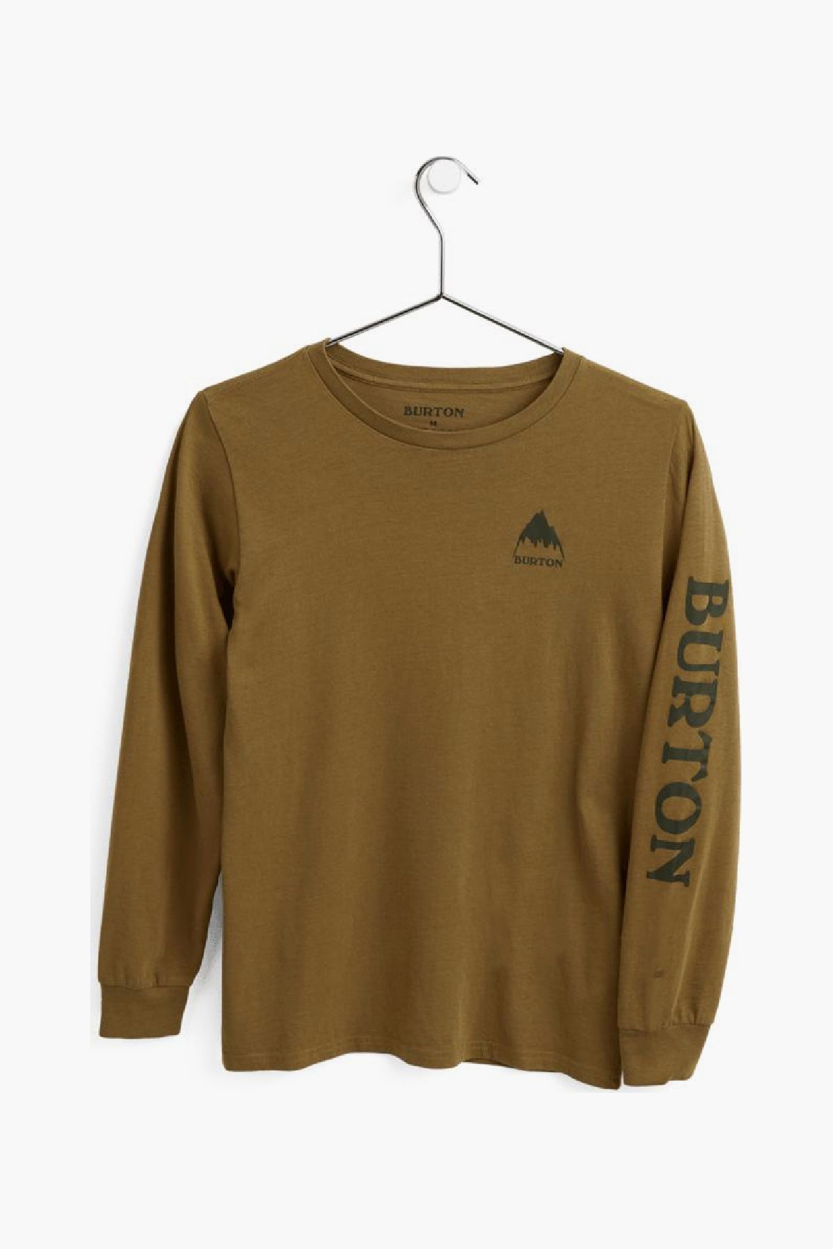 Burton Kids Elite Long Sleeve T-Shirt - Martini Olive | Comfortable & Durable Cotton Shirt for Boys & Girls | Perfect for School, Playdates & Outdoor Adventures