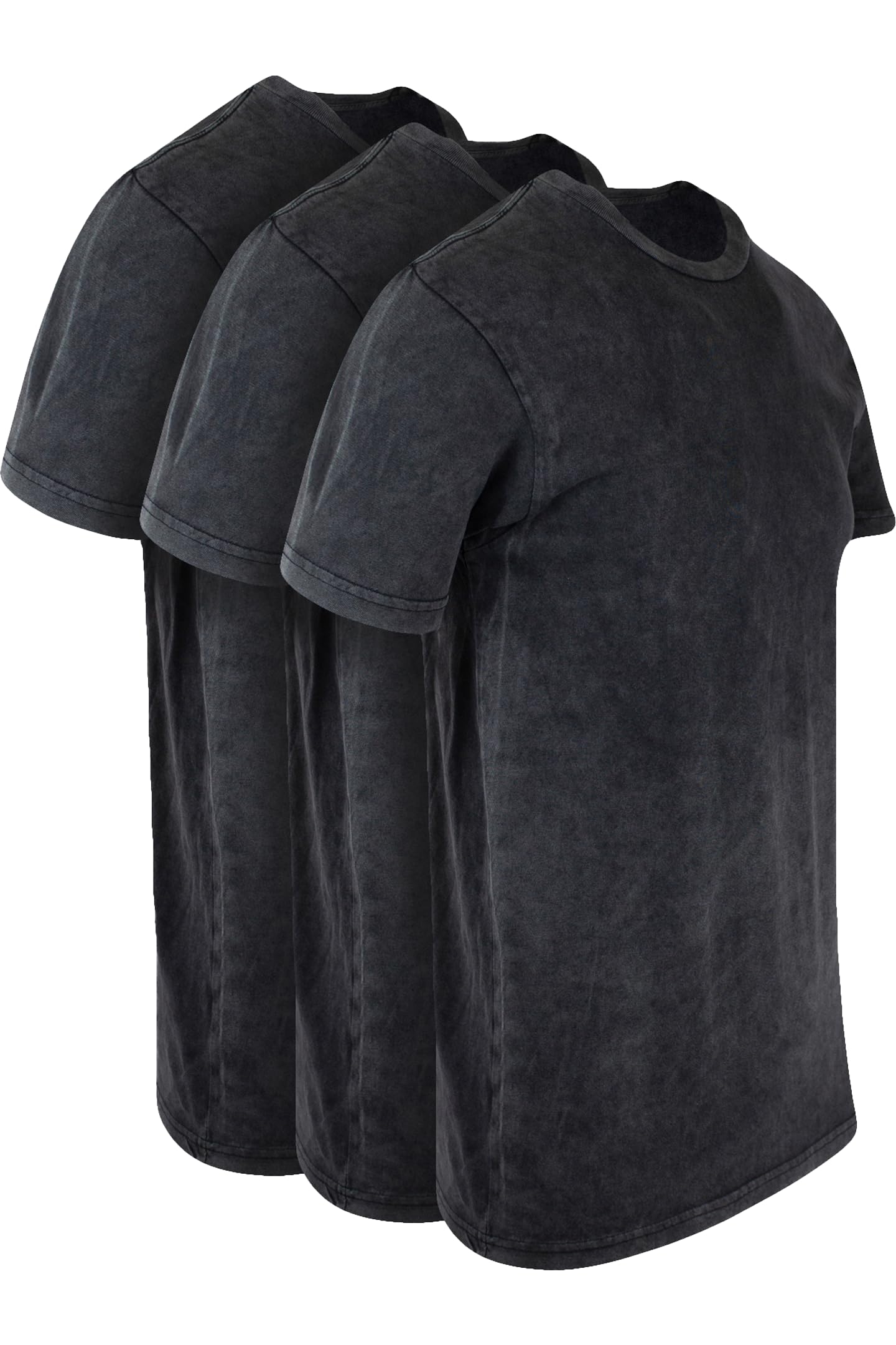 Vintage Distressed Faded T-Shirt for Men - Soft Mineral Wash Hipster Tee - Perfect for Casual Wear, Street Style & Everyday Outfits