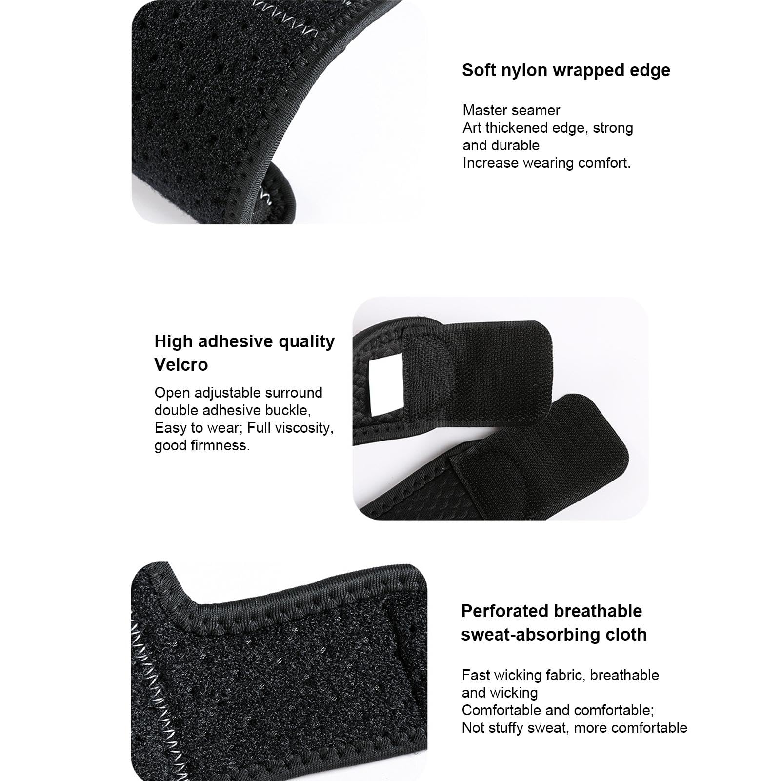 Adjustable Wrist Compression Brace - Breathable Sports Wrist Support for Cycling, Tennis, Basketball & Outdoor Activities | Pain Relief & Injury Prevention for Workouts, Gym & Daily Use