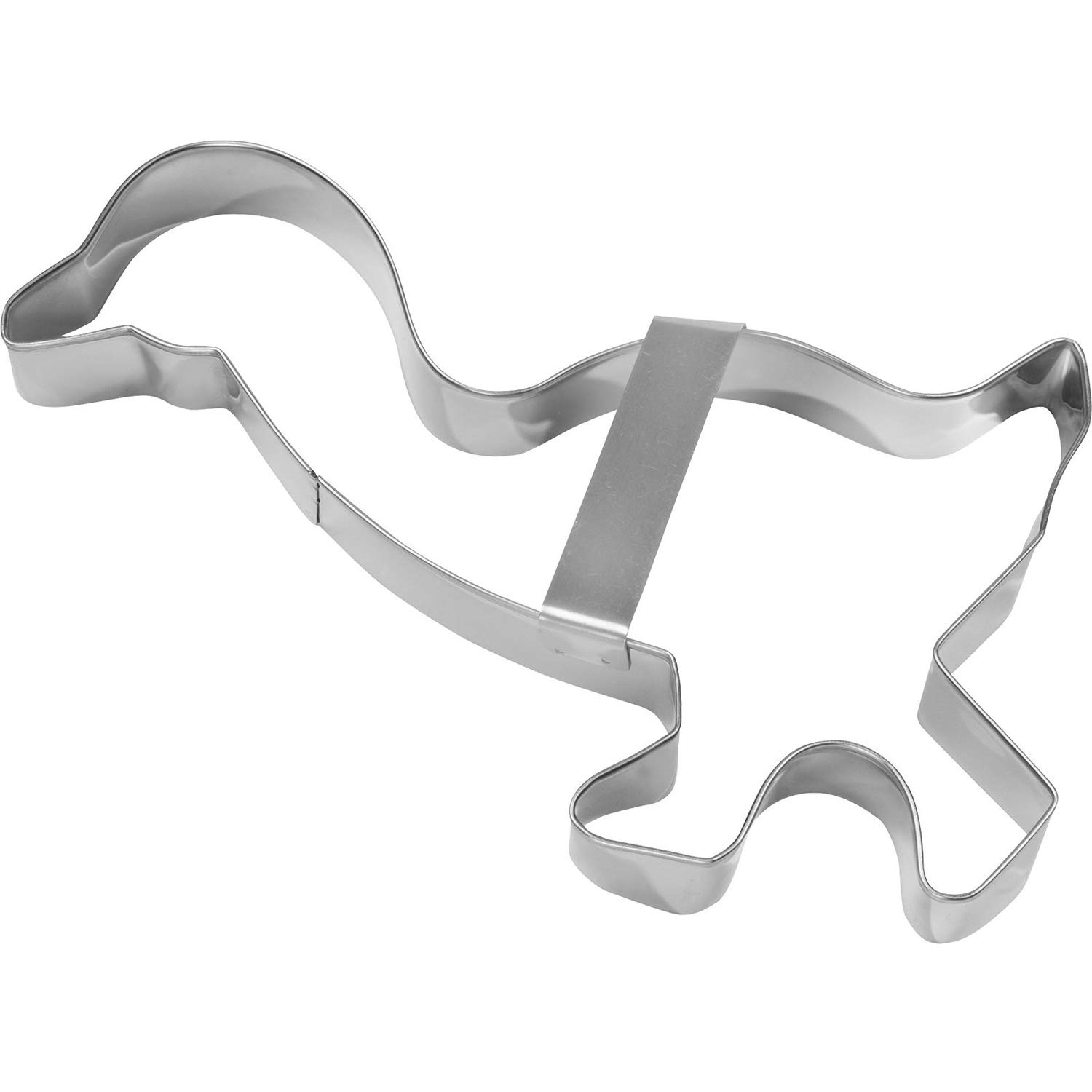 Westmark 36282291 Stainless Steel Goose Cookie Cutter - 18cm Small Silver Goose Shape with Recipe Booklet - Perfect for Christmas Baking, Holiday Cookies & DIY Dessert Decorations