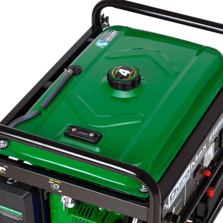 DuroMax XP4850EH 3850W/4850W Dual Fuel Portable Generator with Electric Start - Perfect for Home Backup Power, Camping & Emergency Use