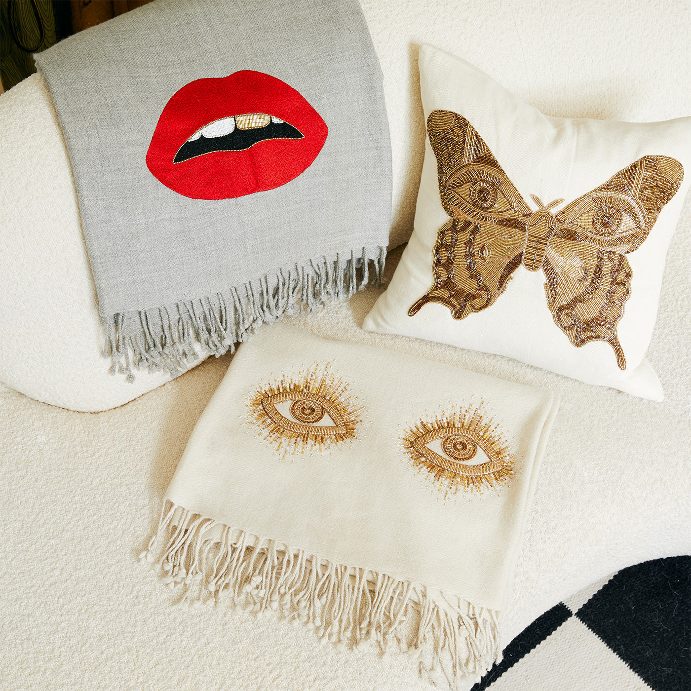 Muse Butterfly Pillow - Ultra Soft Comfort for Neck and Back Support - Perfect for Sleeping, Travel, and Home Relaxation