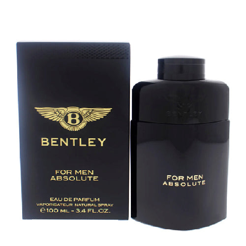 Bentley Absolute 100ml Eau de Parfum for Men - Luxury Cologne, Woody Spicy Fragrance | Perfect for Date Nights, Business Meetings & Special Occasions