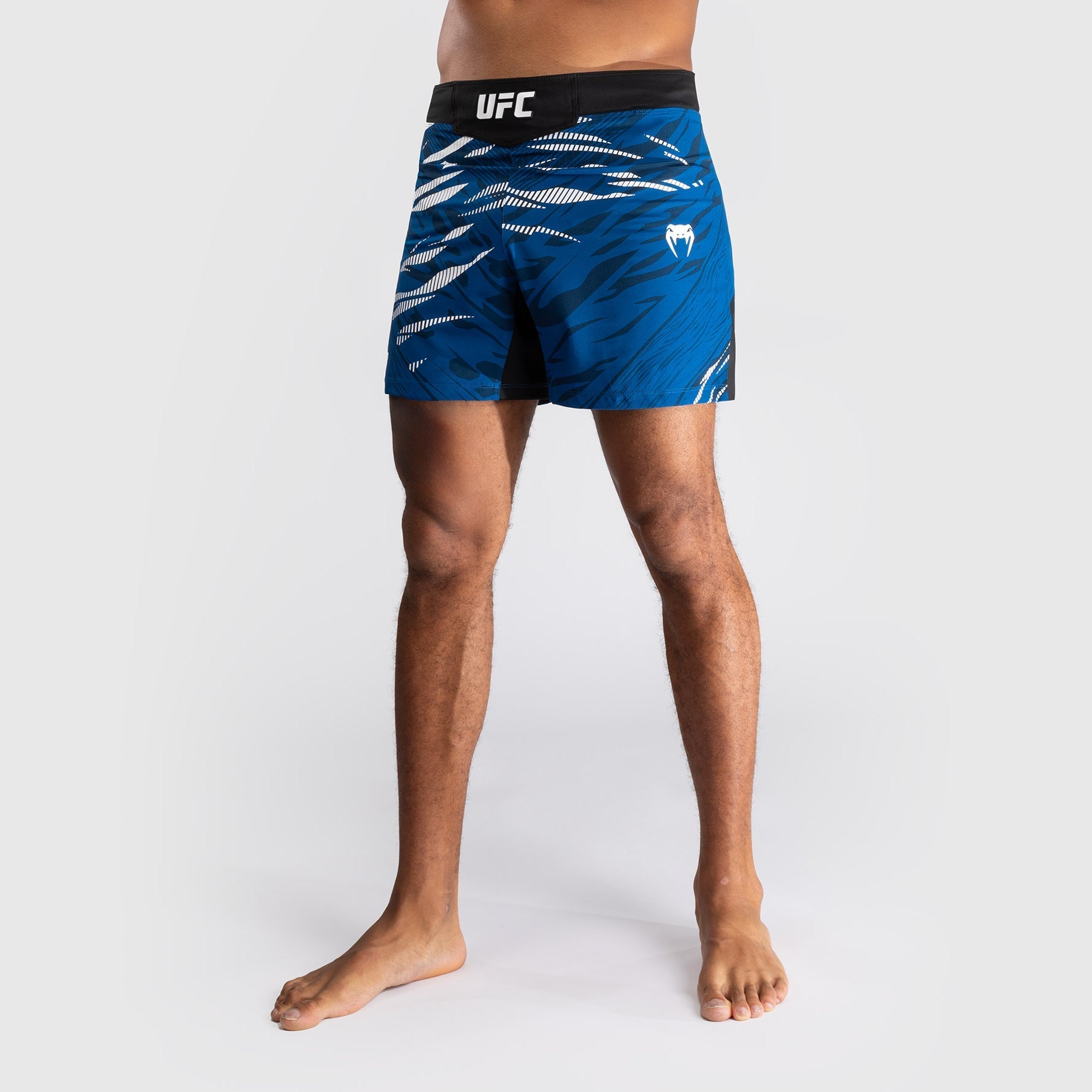 Venum UFC Fusion Personalized Authentic Fight Night Men's MMA Shorts - Blue - Perfect for Training, Competition & Cage Fighting