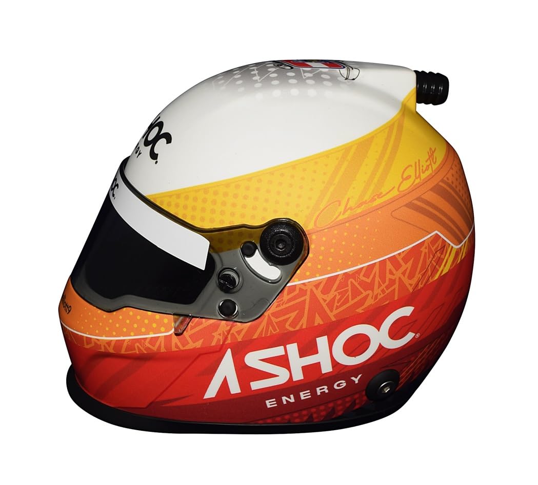 Authentic Autographed 2022 Chase Elliott #9 ASHOC Energy Hendrick Motorsports NASCAR Mini Helmet - Signed Replica with COA - Perfect for Collectors, Racing Fans, and Display