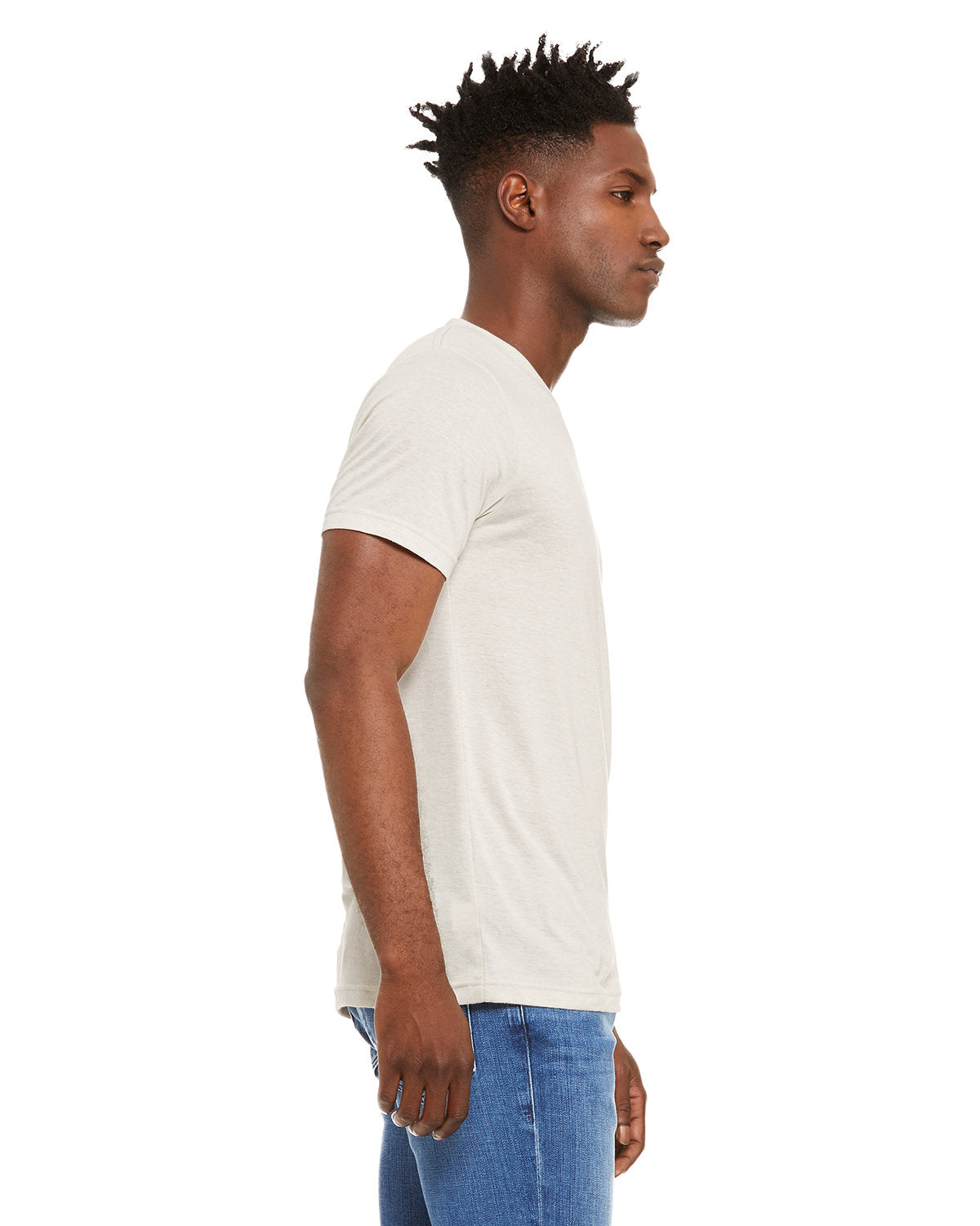Bella + Canvas 3415C Unisex Triblend V-Neck T-Shirt - Soft Comfort Fit for Men & Women - Perfect for Casual Wear, Gym, and Everyday Outfits
