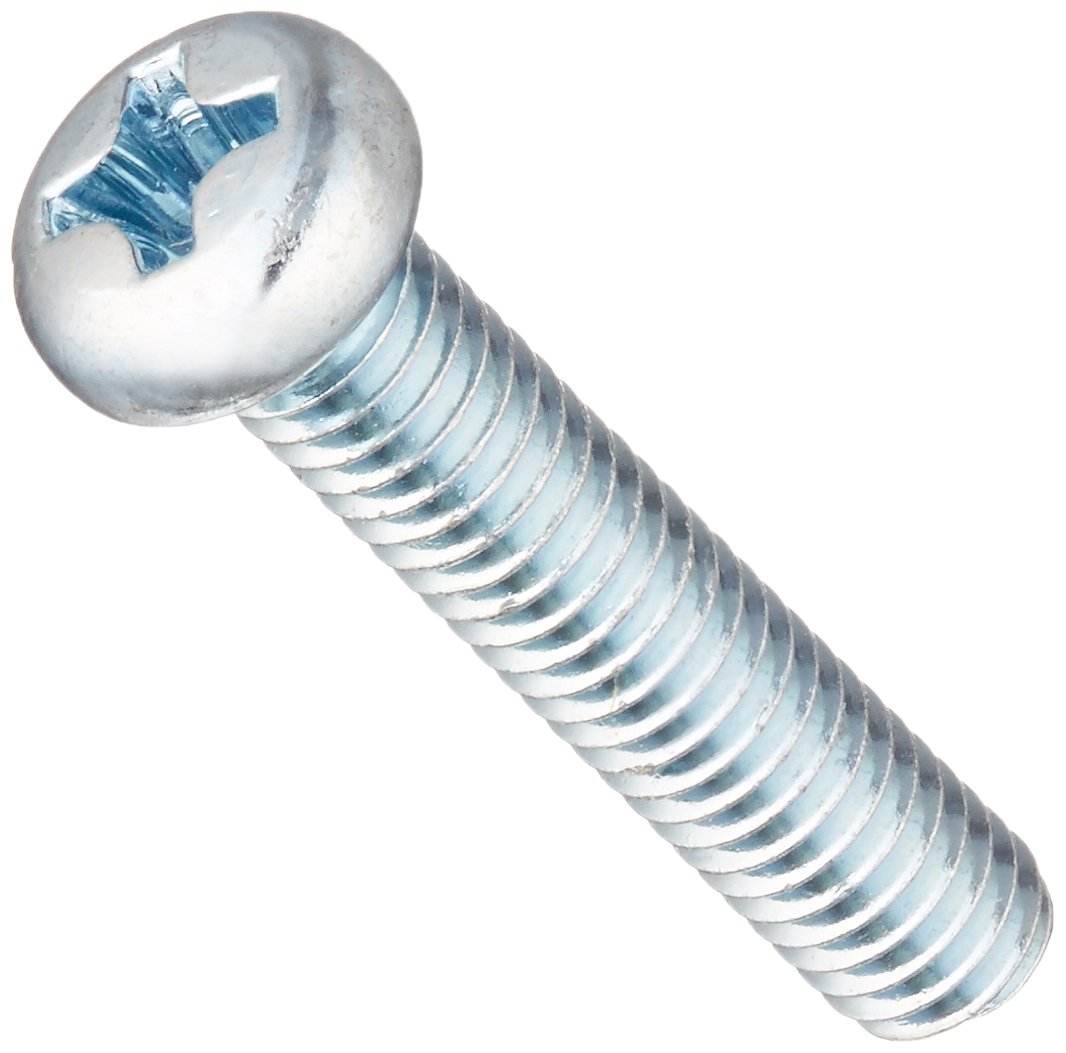 M4-0.7 Steel Machine Screws (20mm) - Zinc Plated for DIY & Repair