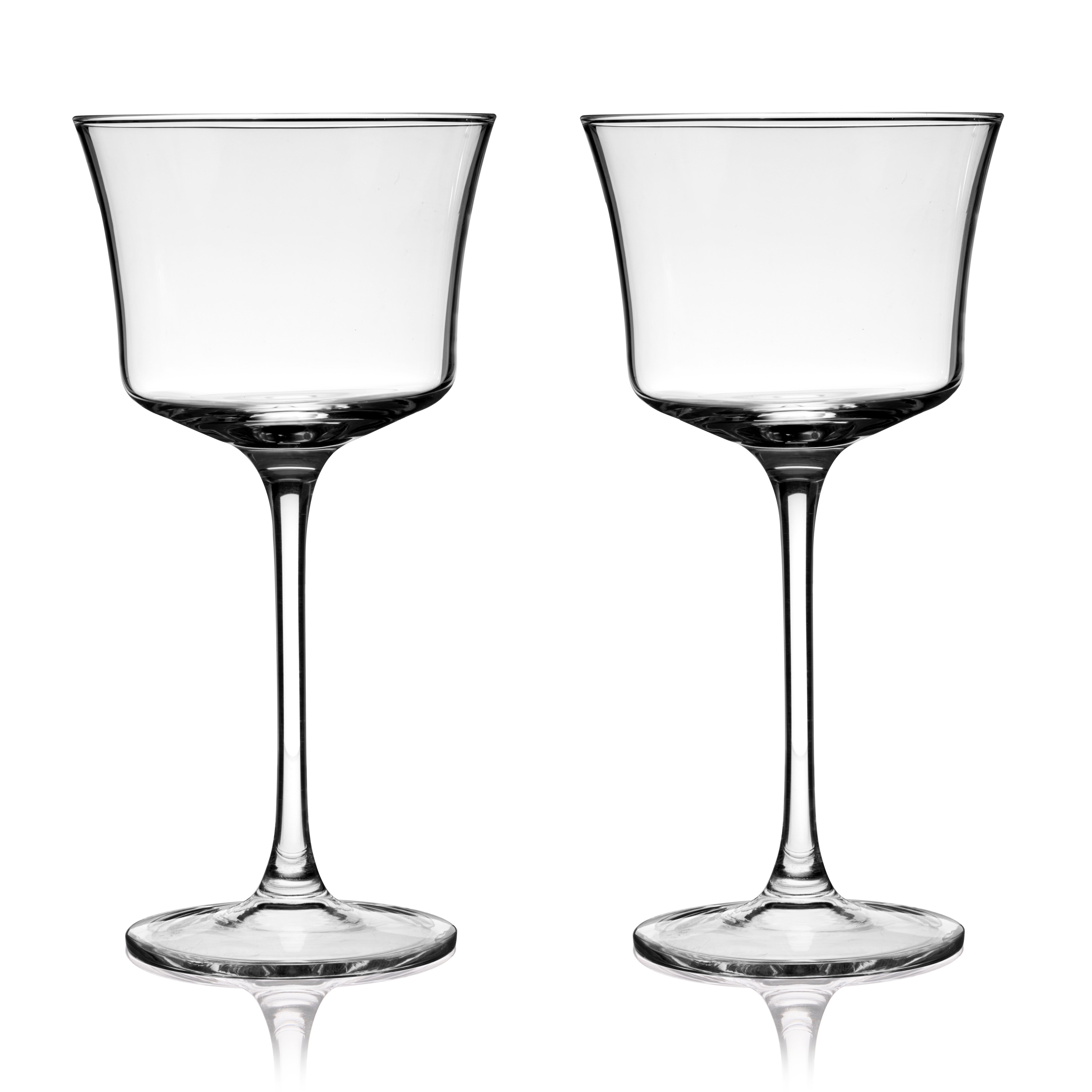 Raye Angled Crystal Sour Glasses Set of 2 - Elegant Whiskey Cocktail Glasses for Bourbon, Scotch & Margaritas - Perfect for Home Bar, Parties & Gifts