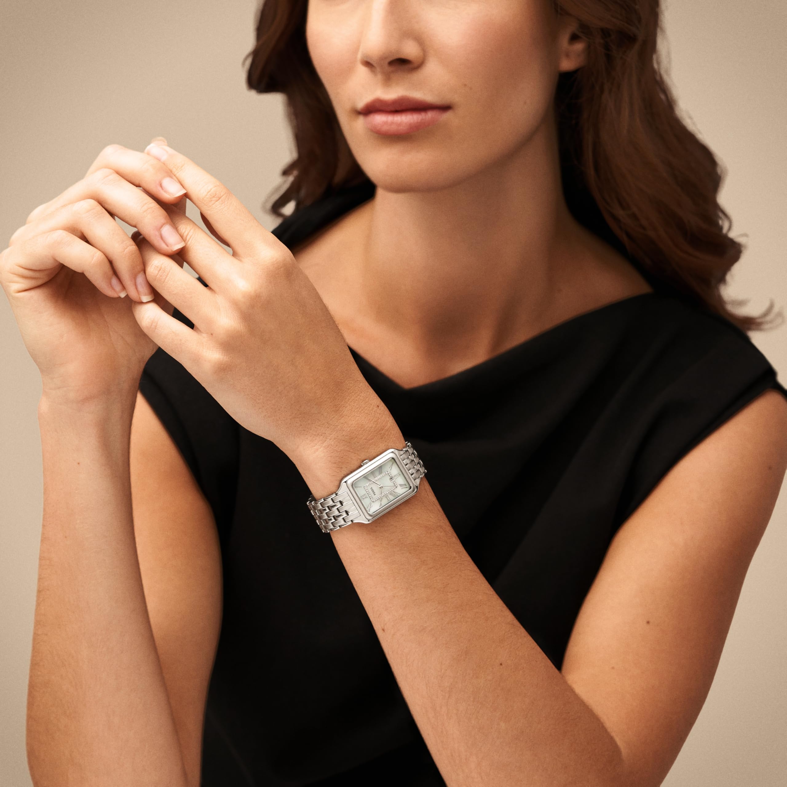 Fossil Raquel Women's Stainless Steel Quartz Watch with Three-Hand Movement - Perfect for Everyday Wear, Office & Casual Outfits