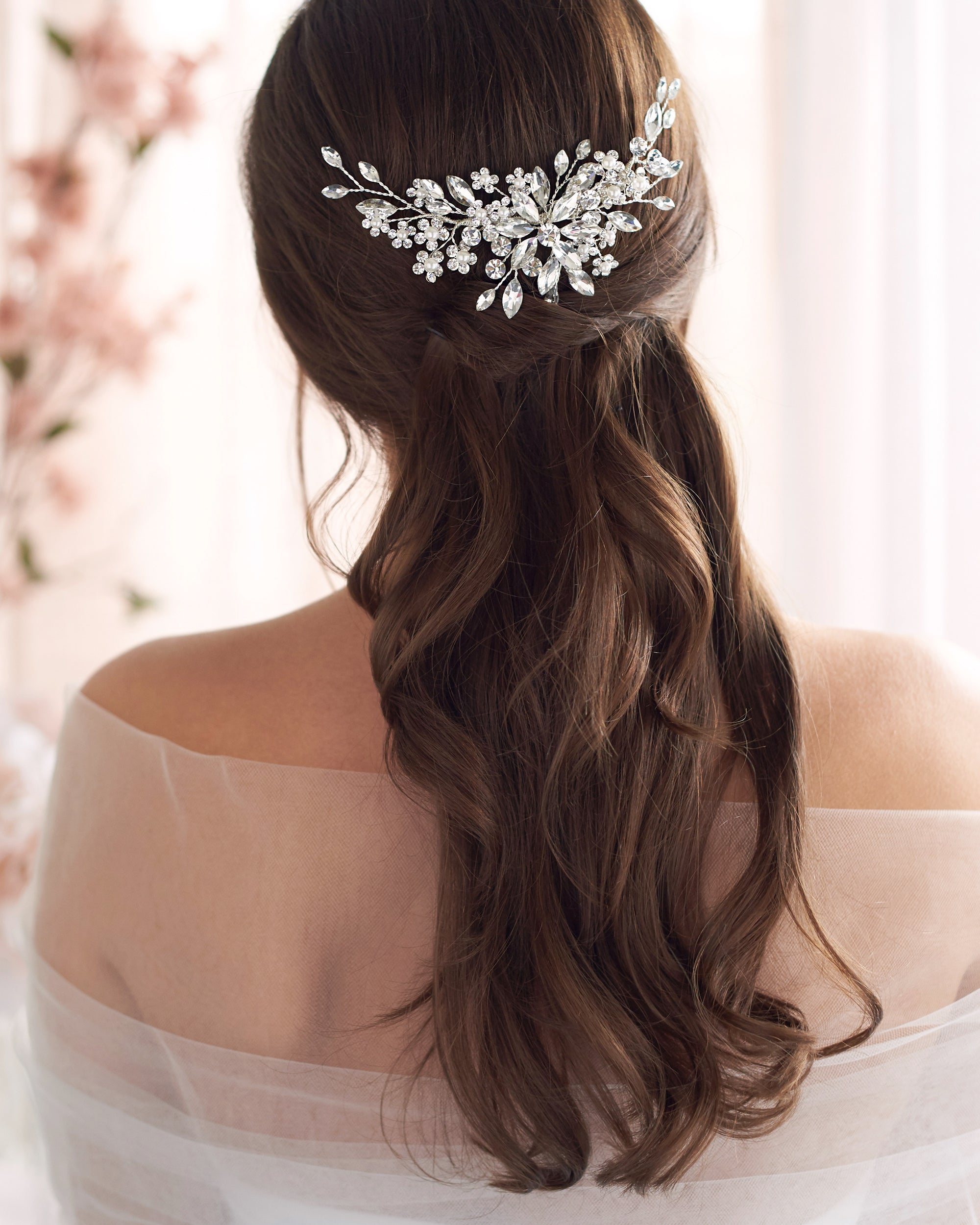 Stella Bridal Comb - Elegant Rhinestone Wedding Hair Accessory for Brides, Bridesmaids & Prom - Perfect for Weddings, Proms & Special Occasions