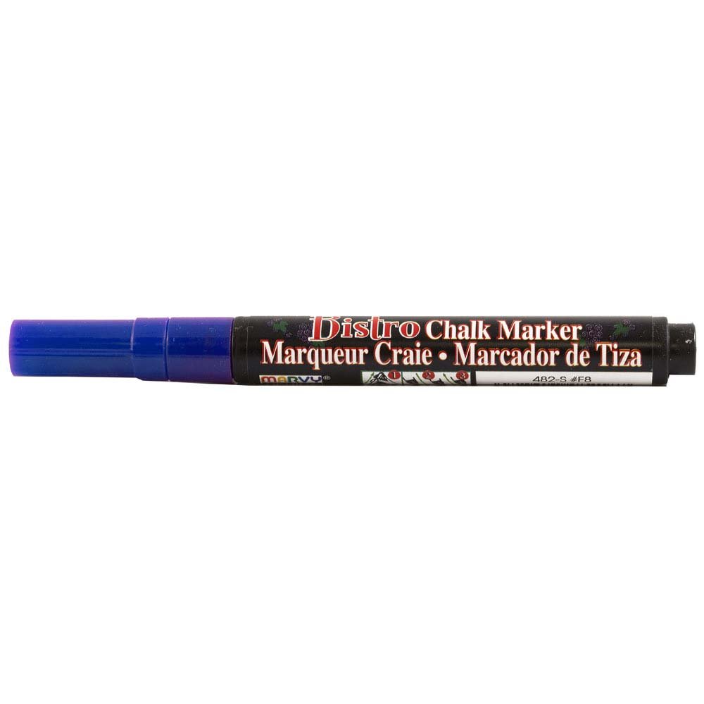 JAM Paper Dustless Erasable Chalk Markers - Fine Point Liquid Chalk Pen for Whiteboards, Glass, Chalkboards, Signs - Non-Toxic Blue Chalk Marker - Perfect for Restaurants, Classrooms, Offices, DIY Projects