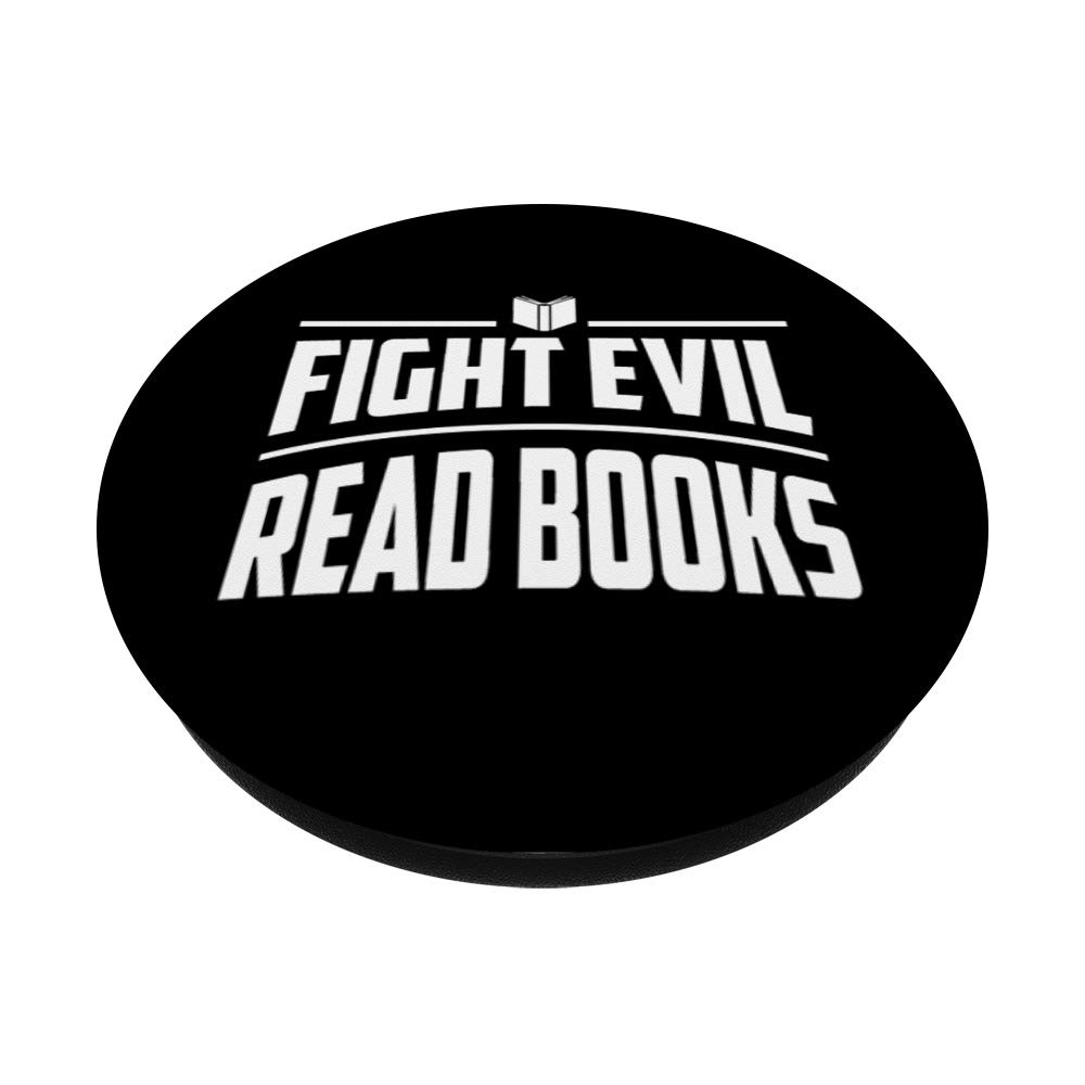 Fight Evil Read Books - Inspirational Book for Motivation & Self-Improvement | Perfect for Home, Office & Gifts