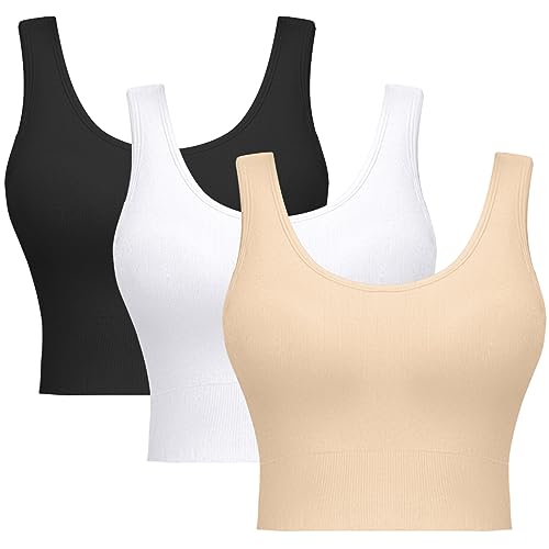 3 Pack Black+white+beige