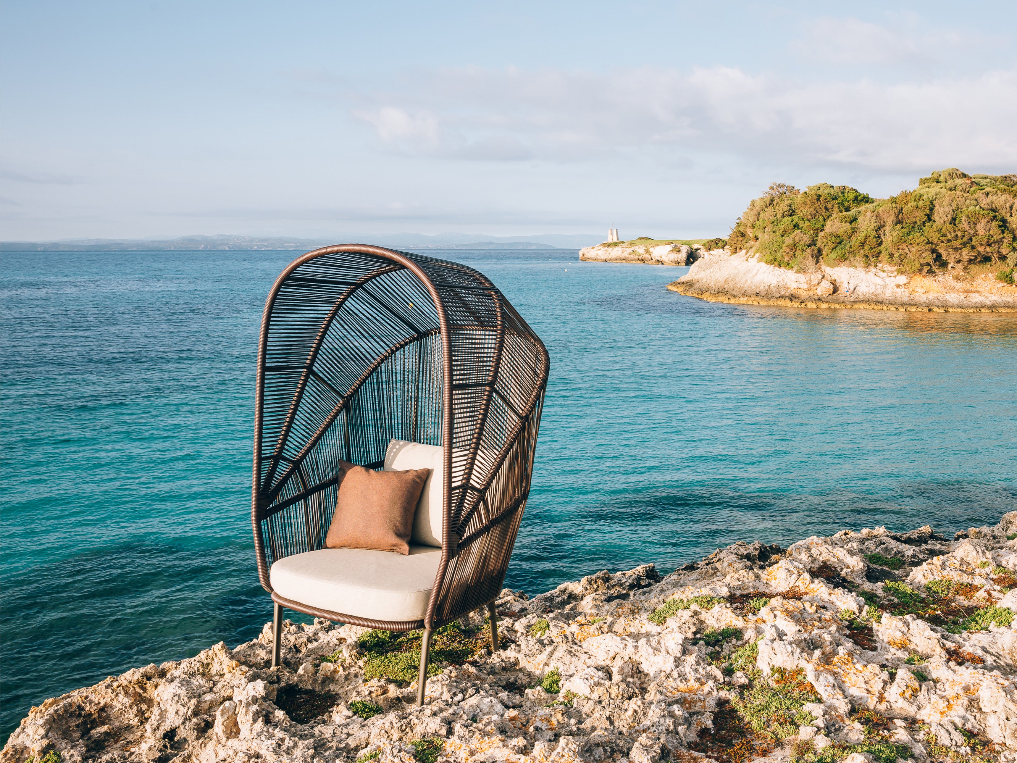 Rilly Cocoon Chair - Hanging Egg Chair for Indoor & Outdoor Use - Perfect for Patio, Garden, Balcony, and Relaxation Spaces