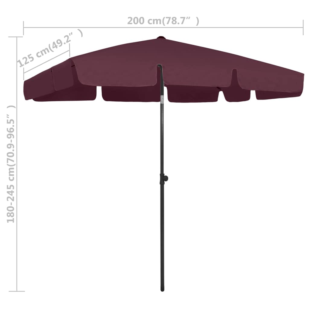 Premium SKM Beach Umbrella 78.7