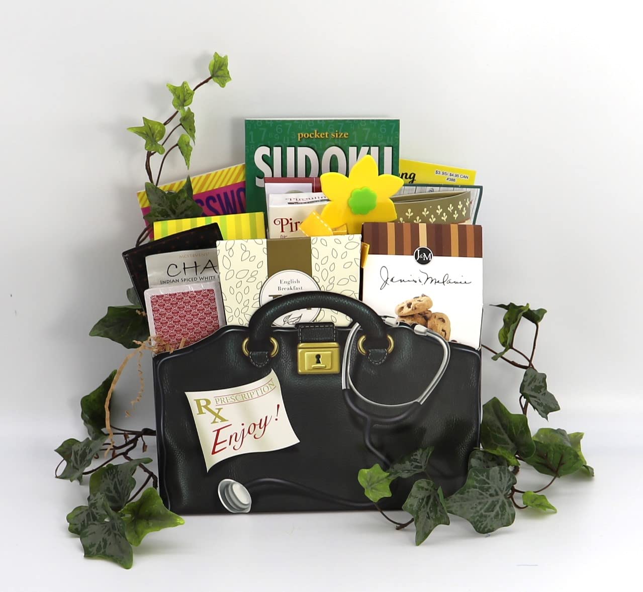 Gift Basket Village: The Village MD - Premium Comforting Cookies, Soup, Snacks & Relaxation Activities Gift Set for Stress Relief, Care Packages & Get Well Soon Gifts