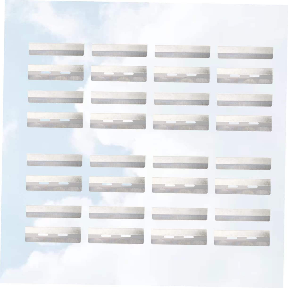 80Pcs Eyebrow Razor Blades - Professional Stainless Steel Eyebrow Trimmer & Shaper Kit for Precise Brow Grooming - Perfect for Salon, Home Use, and DIY Beauty Care - Great for Eyebrow Shaping, Facial Hair Removal & Makeup Prep