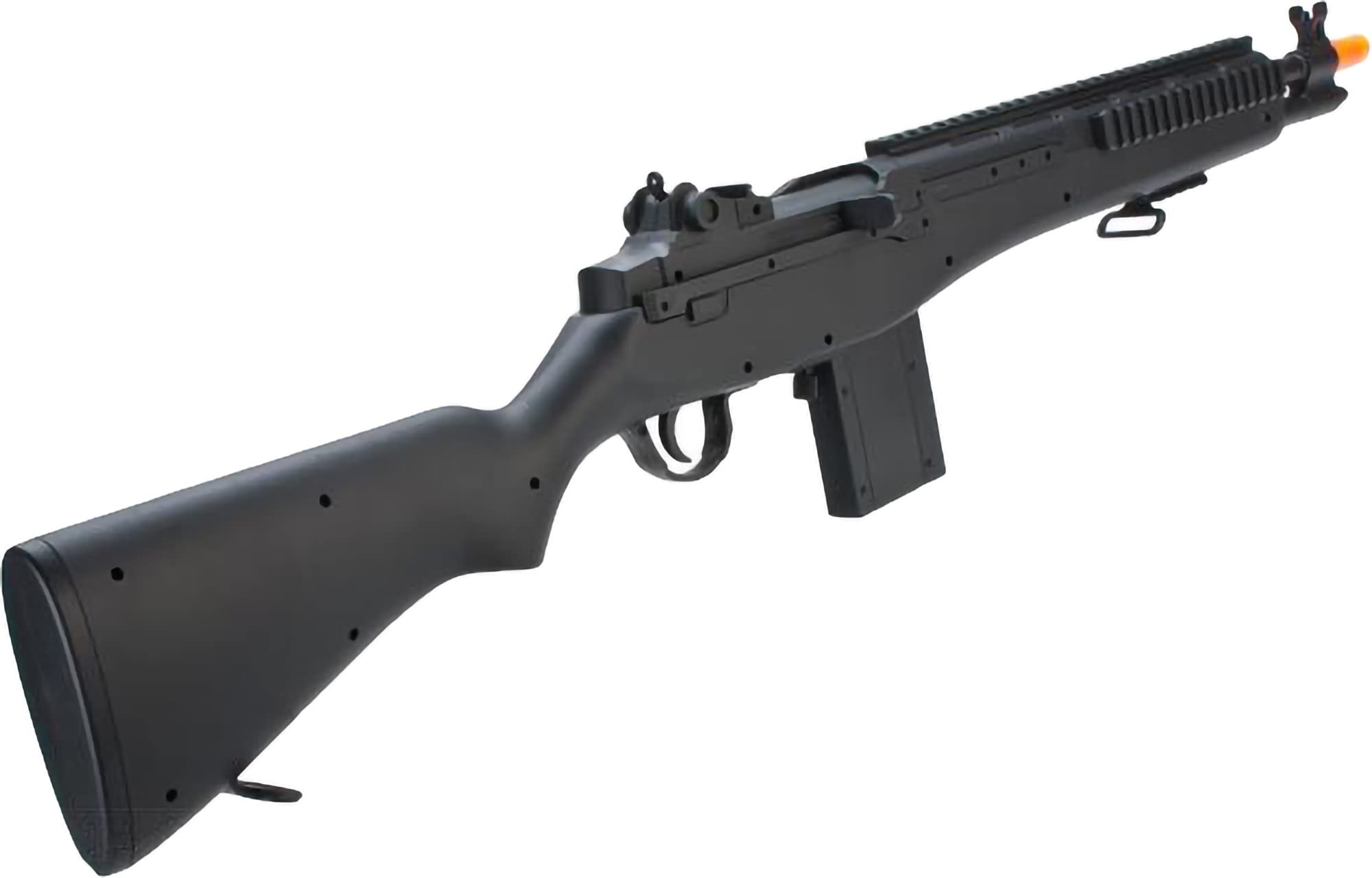 Double Eagle M14 SOCOM Full Size Spring-Powered Airsoft Rifle - High Performance Airsoft Gun for Outdoor Skirmishes & Tactical Training