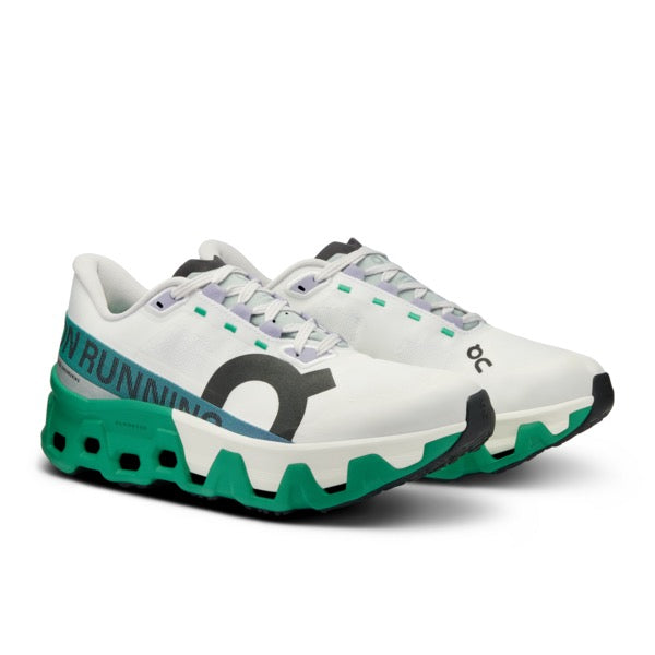 Women's Cloudmonster Hyper Running Shoes - Undyed/Mint - Lightweight Cushioned Sneakers for Women's Jogging, Gym & Daily Wear