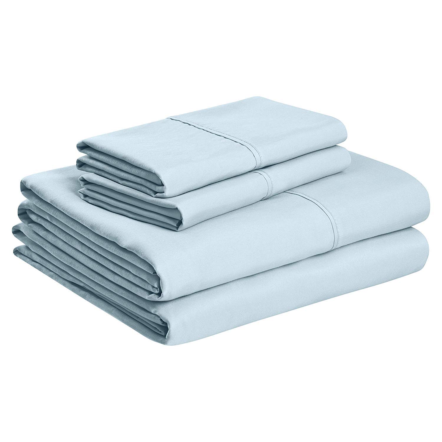 4PCs Luxury Soft 100% Egyptian Cotton Full Sheet Set - 800 Thread Count, 21