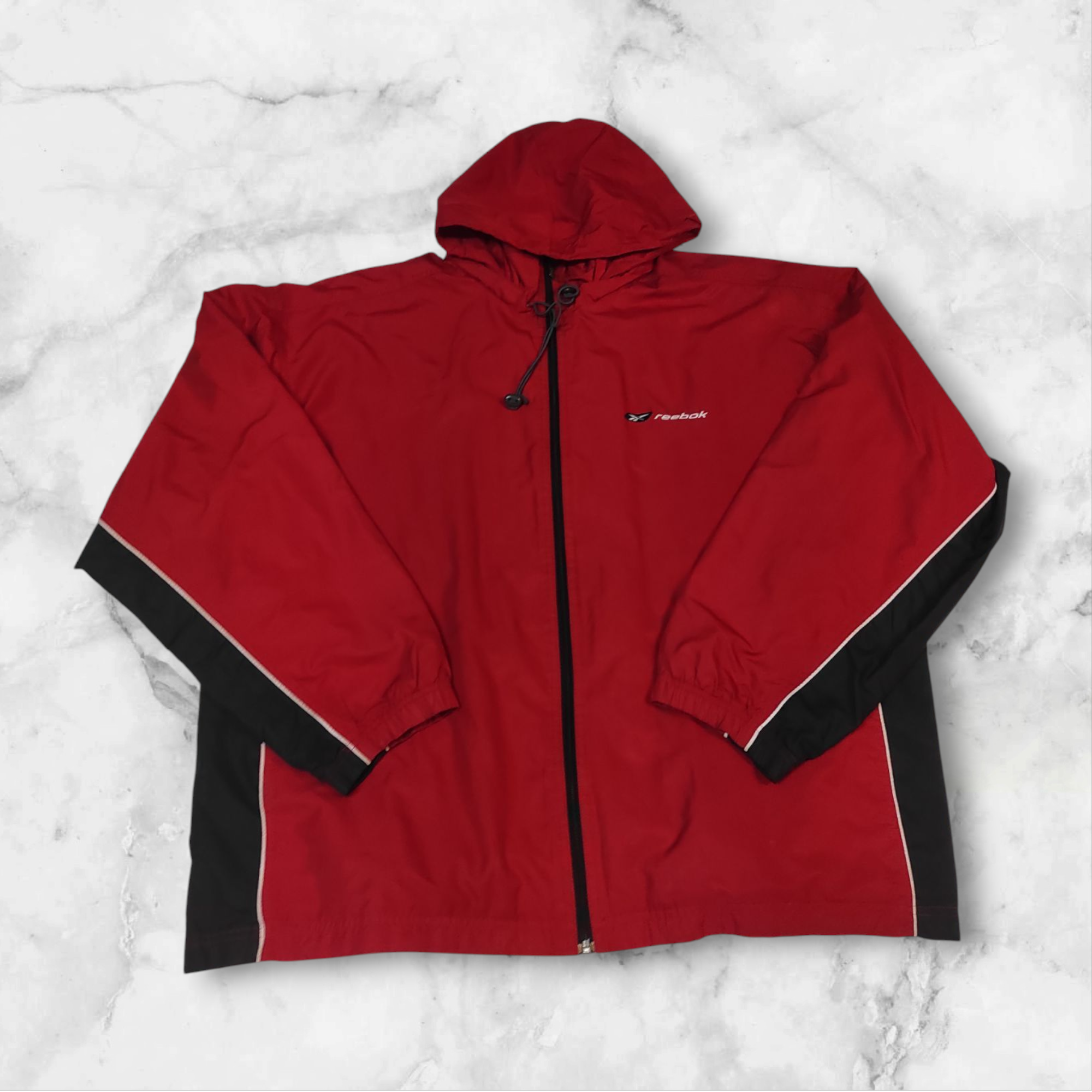 Reebok Vintage Track Jacket for Men - Lightweight & Breathable Running Jacket (Size L, XL) - Perfect for Gym, Jogging & Casual Wear | Style #988