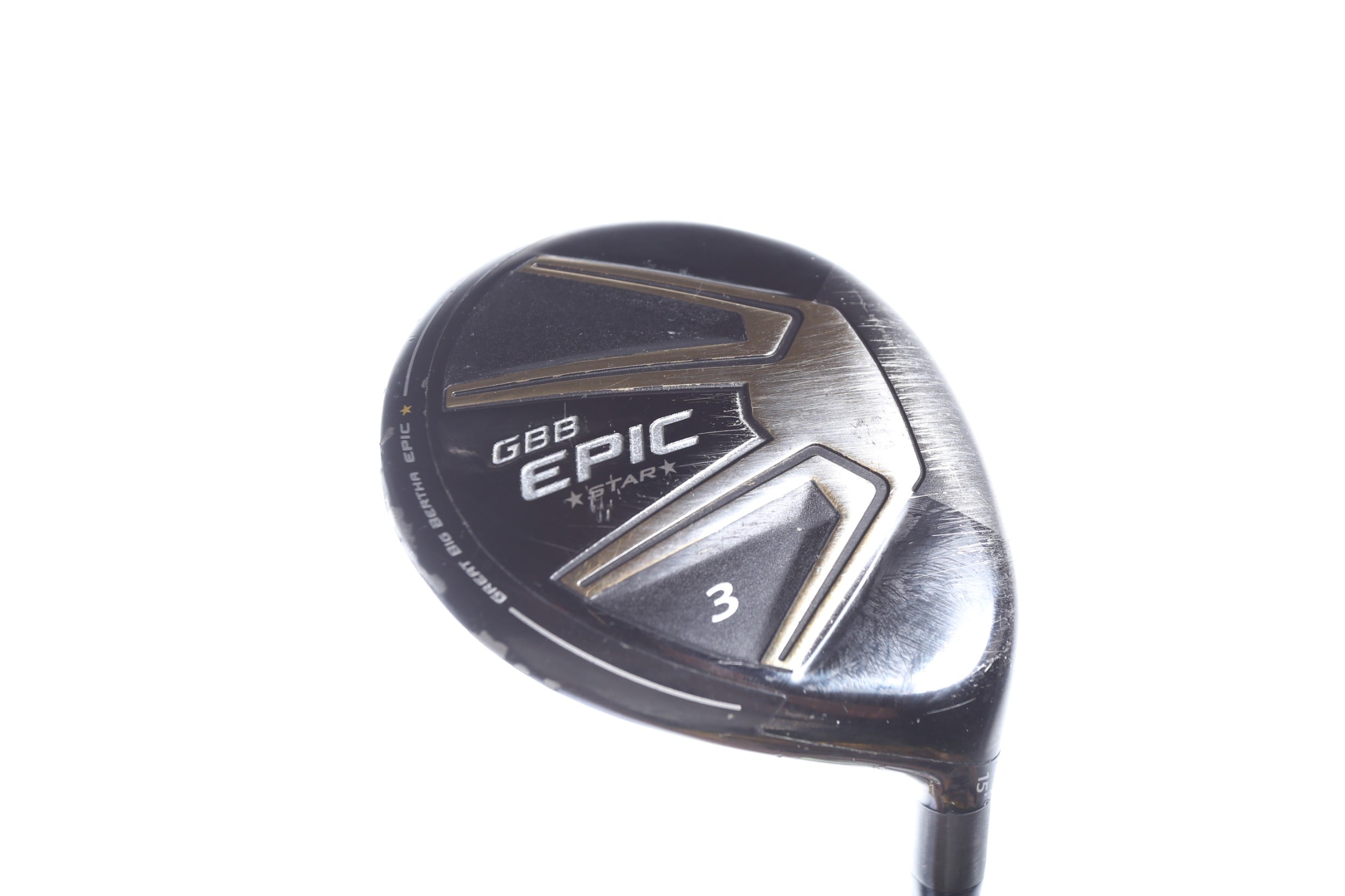 Used Callaway Great Big Bertha Epic Star 3 Wood Golf Club - Right Handed 15° Senior Flex - Perfect for Senior Golfers & High Launch Shots on the Fairway