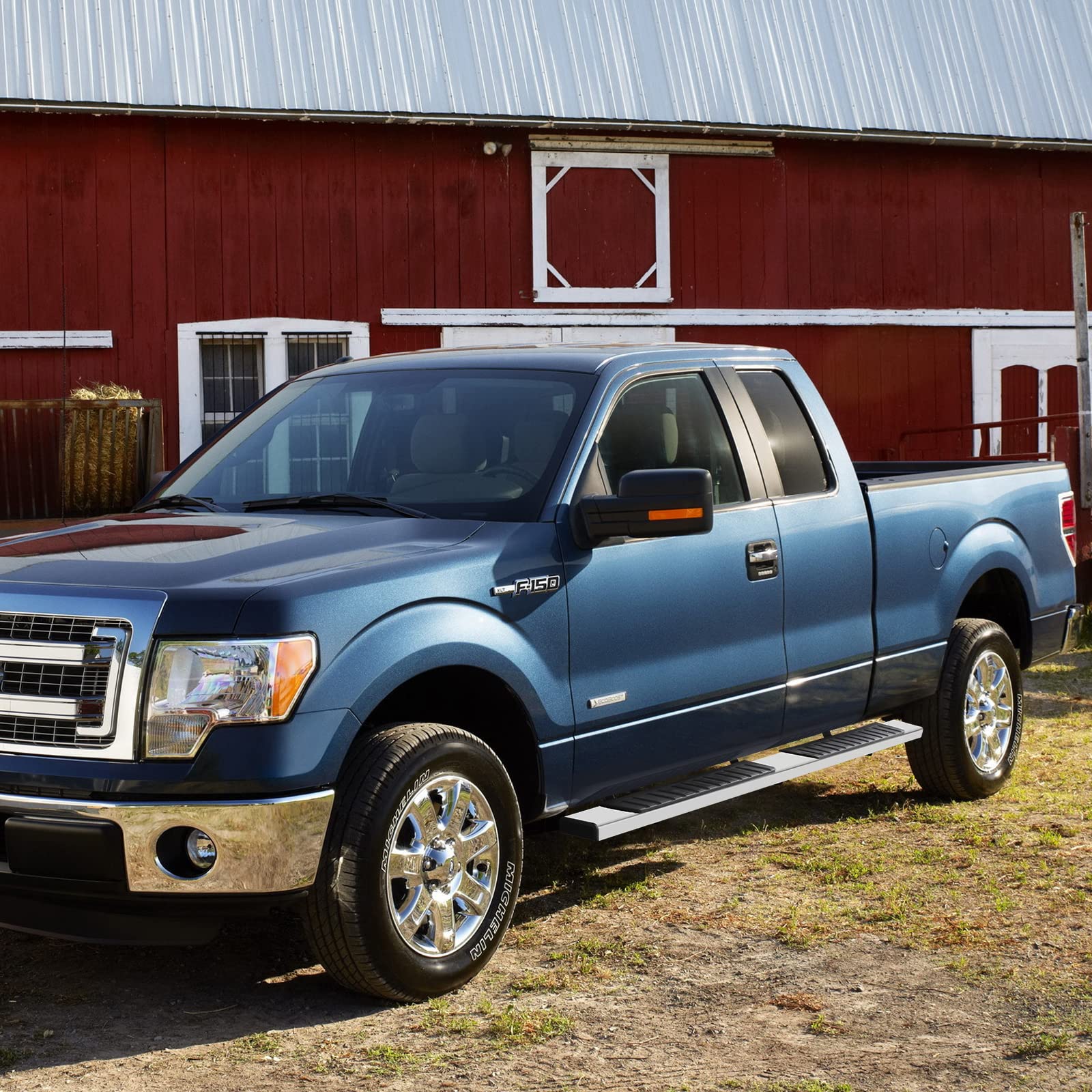 6 Inch Running Boards for Nissan Titan & Titan XD (2004-2025) - Heavy Duty Side Steps & Rock Sliders | Crew Cab Compatible with 4 Full Doors | Perfect for Off-Roading, Truck Access & Outdoor Adventures