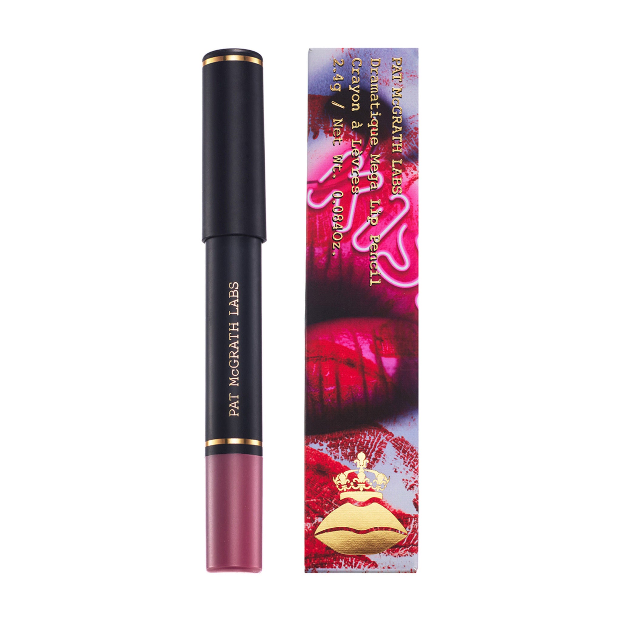 Dramatique Mega Lip Pencil - Long Lasting Matte Lip Liner for Bold & Precise Lip Definition - Perfect for Everyday Wear, Special Occasions & Makeup Looks