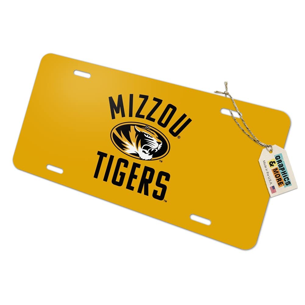 University of Missouri Tigers Novelty Metal Vanity License Plate - Personalized Car Tag for Alumni, Fans & Tailgating - Perfect for Game Day, Dorm Decor & Gifts