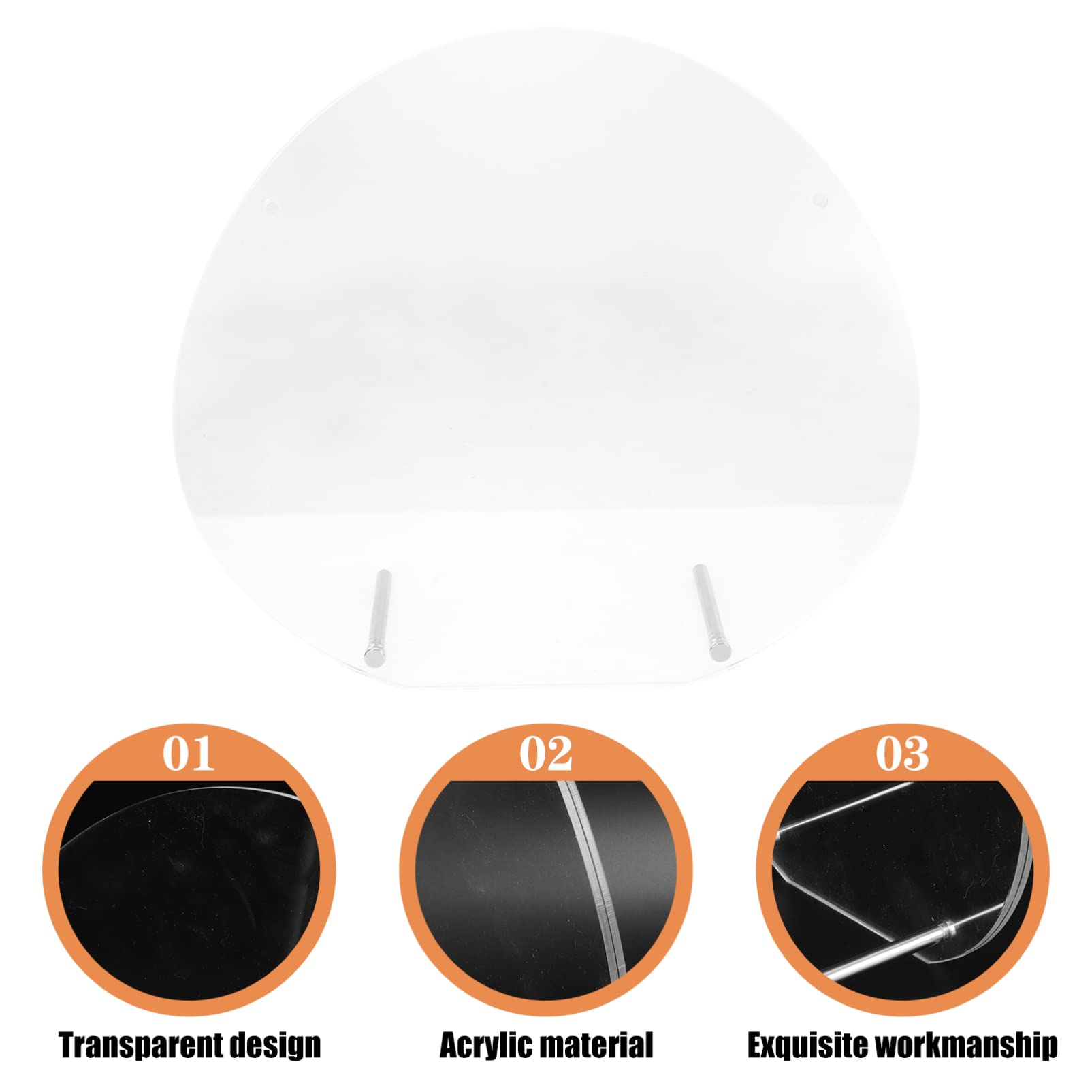 Zerodeko Clear Acrylic Mask Display Stand - Transparent Face Mask Holder & Organizer for Retail Stores, Pharmacies, and Home Desktop Organization - Perfect for PPE Storage and Display