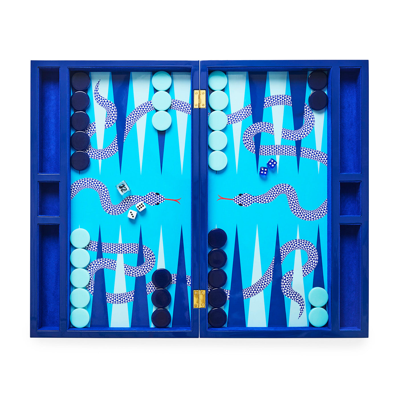 Premium Wooden Backgammon Set with Leather Board - Classic Board Game for Adults & Family Game Night - Perfect for Travel, Gifts, and Home Decor