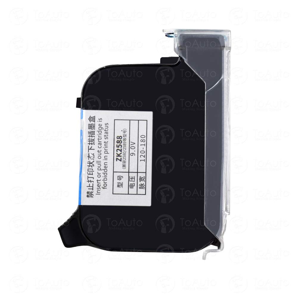 FASTTOBUY 42ml Quick Dry Ink Cartridge Replacement - Durable Blue Ink Refill for Handheld Inkjet Printers | Perfect for Label Printing, Shipping Labels & Barcode Stickers