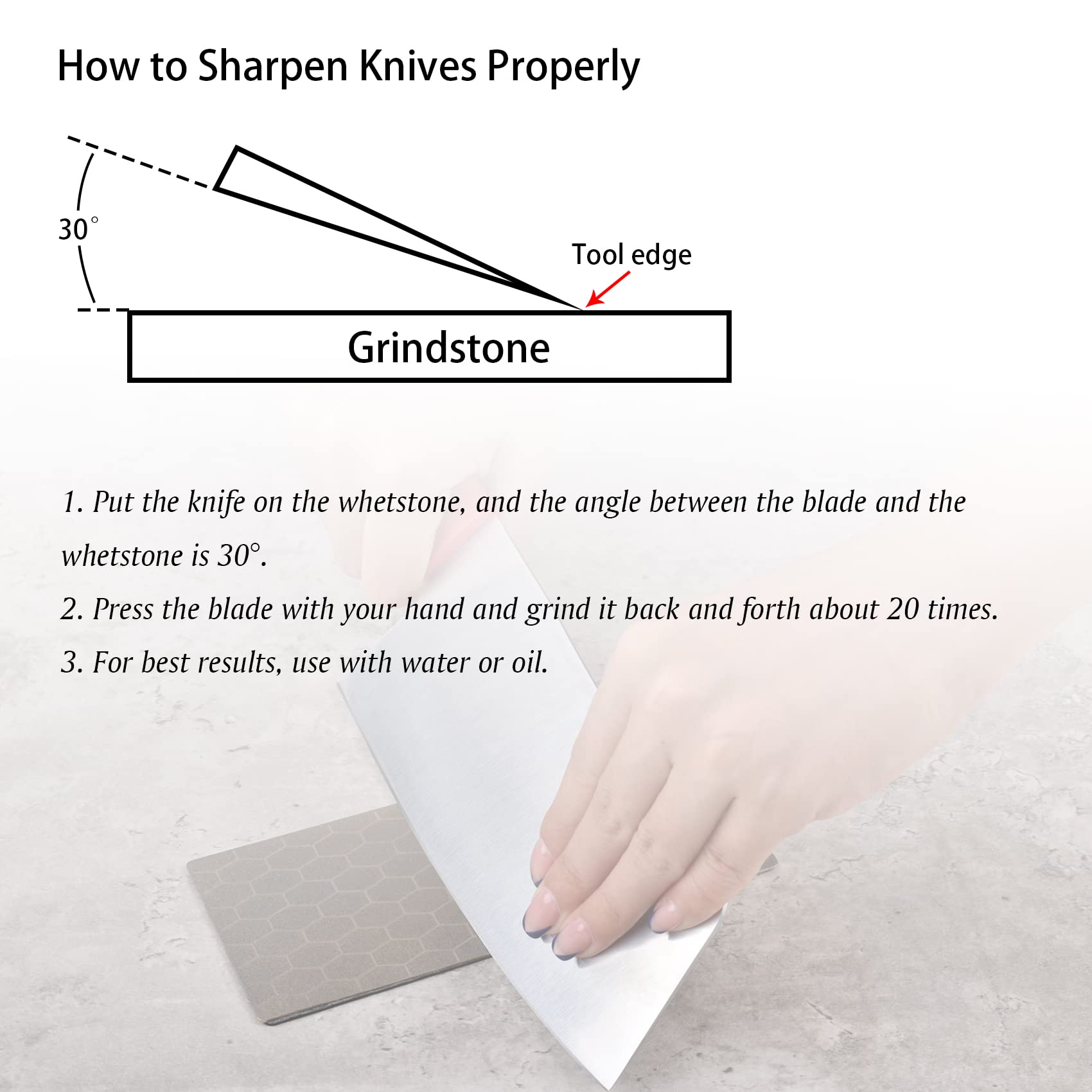 4 Piece Diamond Sharpening Stone Set - 400/600/1000/1200 Grit Whetstone with Honeycomb Surface & Non-Slip Base - Professional Knife Sharpener for Kitchen, Hunting, Camping & Outdoor Tools - Perfect for Sharpening Dull Knives, Scissors & Chisels