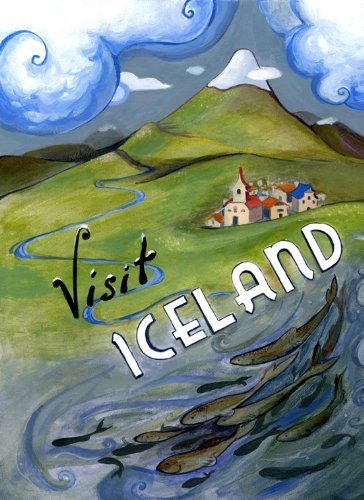 Vintage Iceland Travel Poster - 12