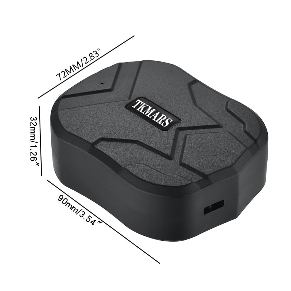 4G GPS Tracker for Cars & Motorcycles - Waterproof, Anti-Theft, 10000mAh Long Battery Life, Real-Time Tracking with Strong Magnet - Perfect for Camping, Fleet Management & Vehicle Security (Model TK905B)
