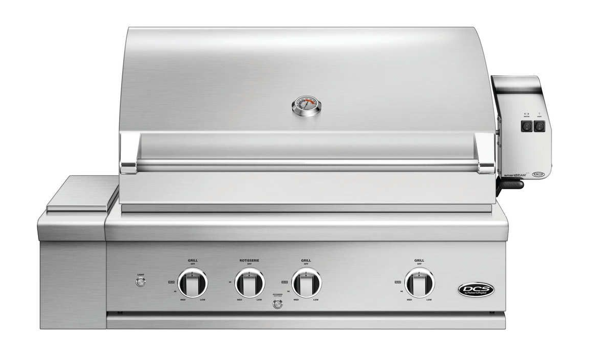 DCS 6 Burner Countertop Storage 48 Series 9 Grill ASE6 48 - Perfect for Outdoor Cooking, Backyard BBQs, and Commercial Kitchen Use