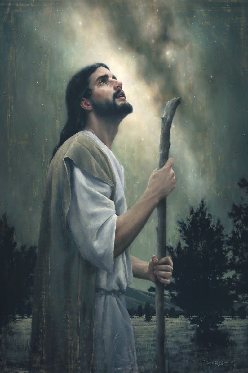 In Awe of His Creations Gallery Wrap Canvas - Religious Wall Art Decor for Home & Church - Perfect for Living Room, Bedroom & Worship Spaces