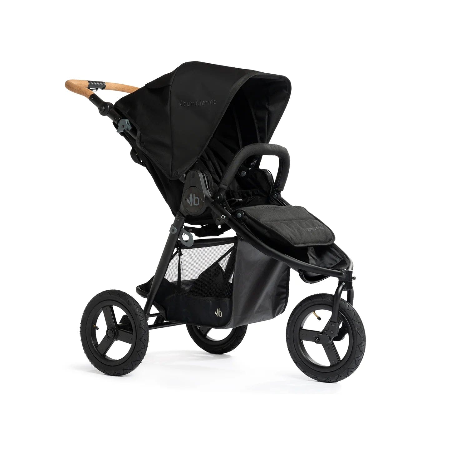 Bumbleride Single Bumper Bar - Black | Premium Stroller Accessory for Urban Parents | Perfect for City Walks & Outdoor Adventures