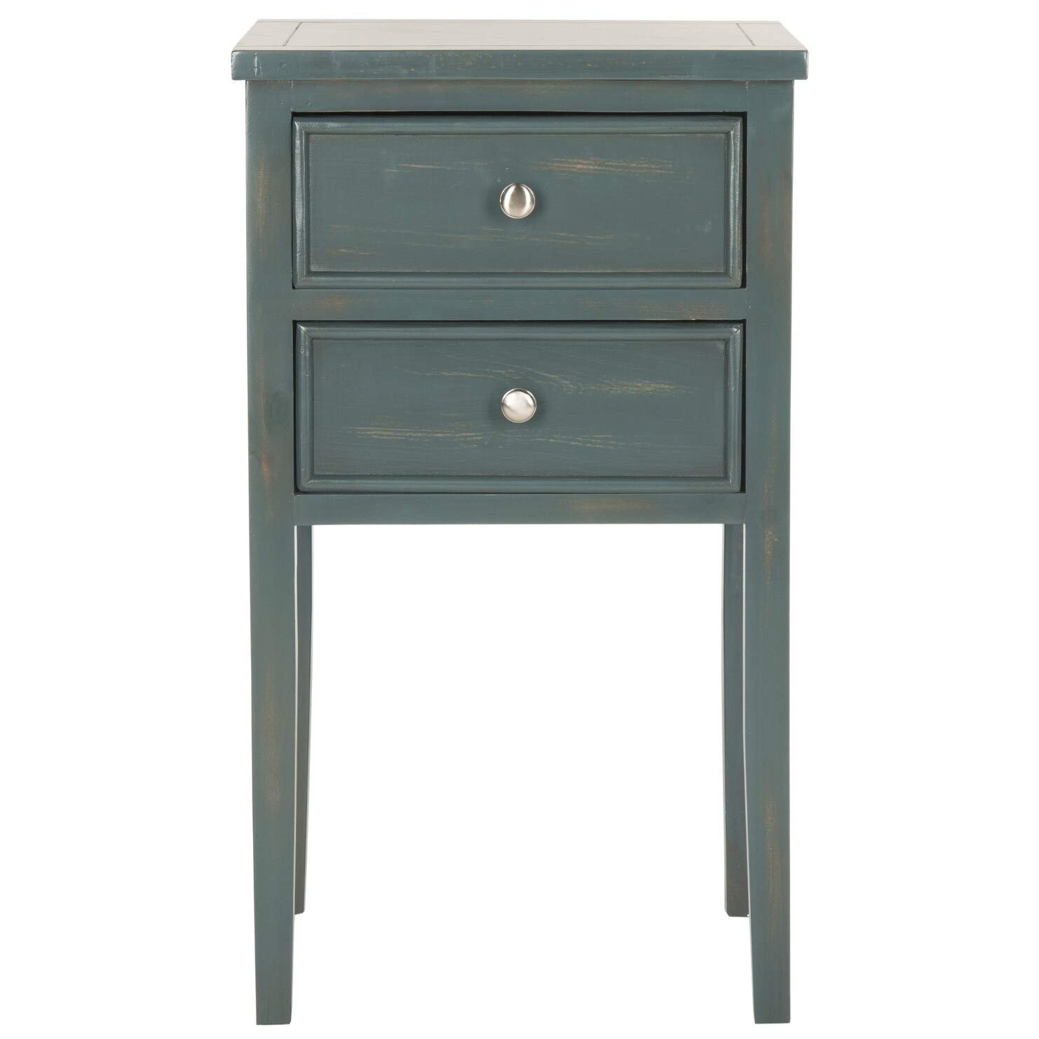 Dark Teal End Table - 16.9
