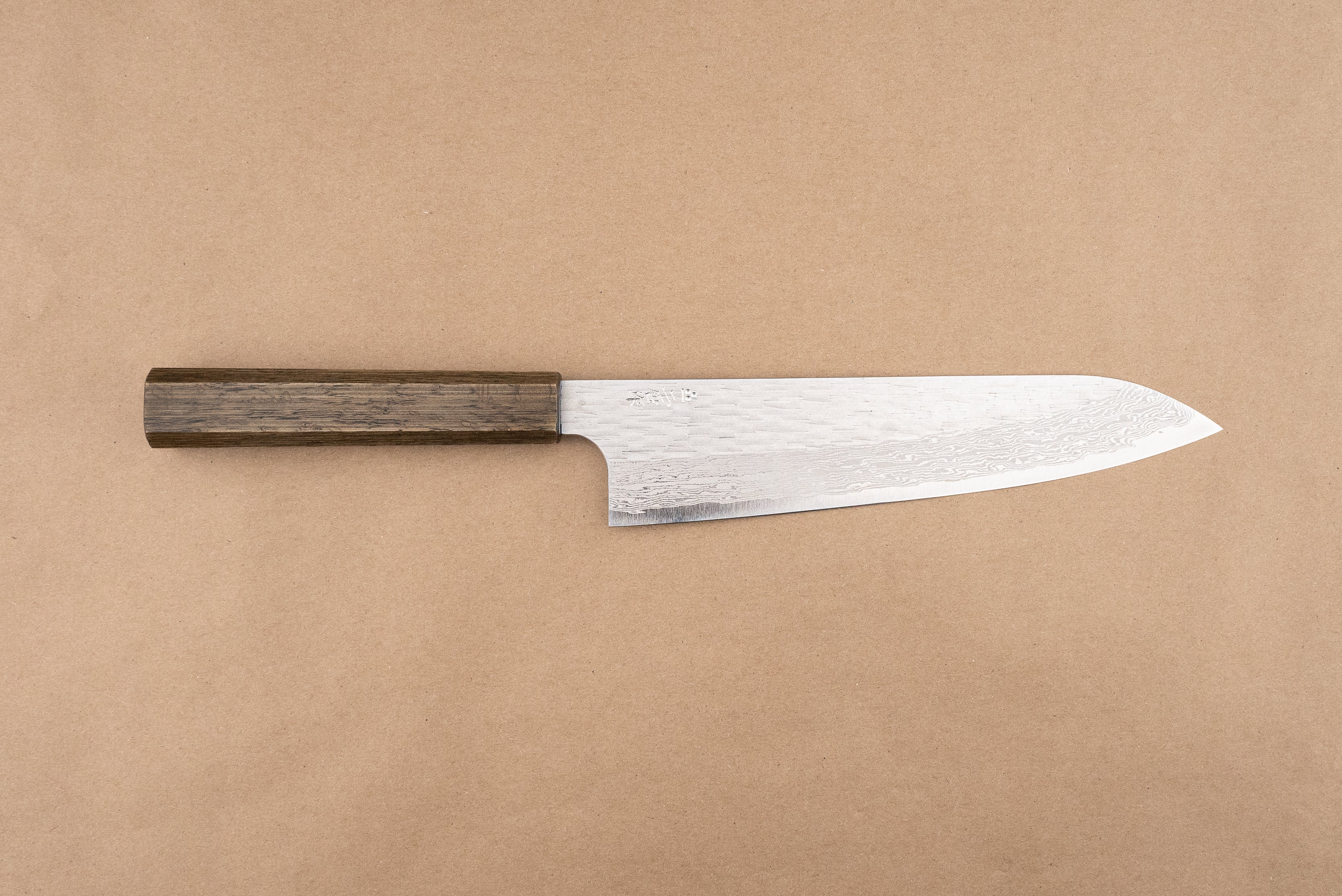 Nigara VG XEOS Tsuchime Damascus Gyuto 210mm Japanese Chef Knife - High-Performance Kitchen Knife for Slicing, Dicing & Precision Cooking