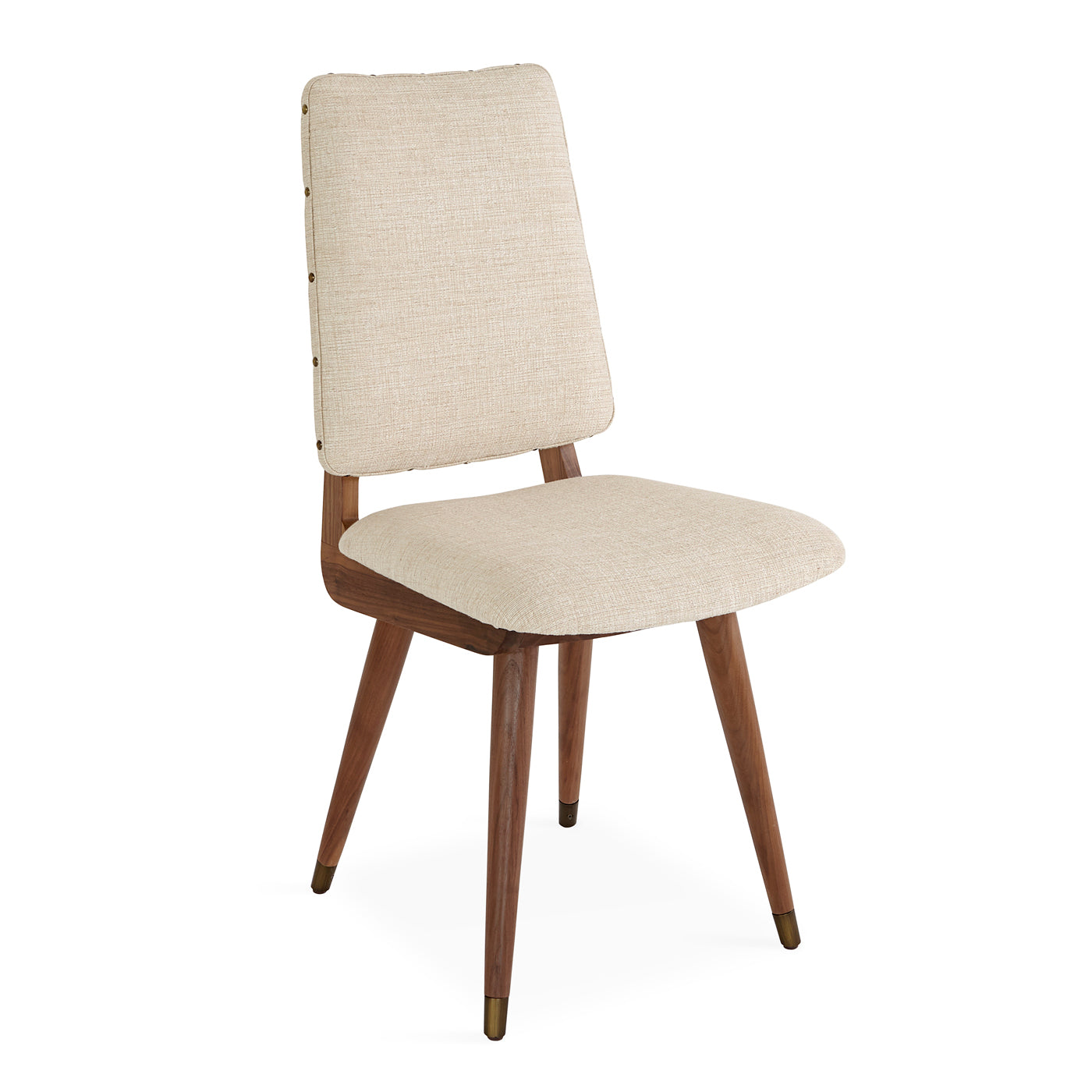 Camille Dining Chair - Modern Wooden Dining Room Chair with Upholstered Seat - Perfect for Kitchen, Dining Room, and Home Office Use