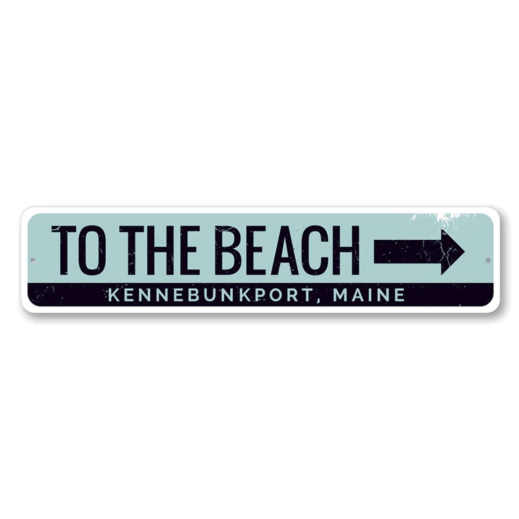Custom Beach Arrow Sign - 3
