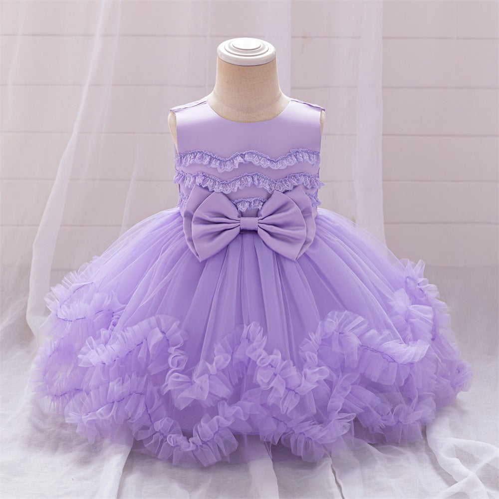 Beautiful Baby Girl Christening Dress & Children's Birthday Princess Gown - Perfect for Baptism, First Communion, and Special Occasions