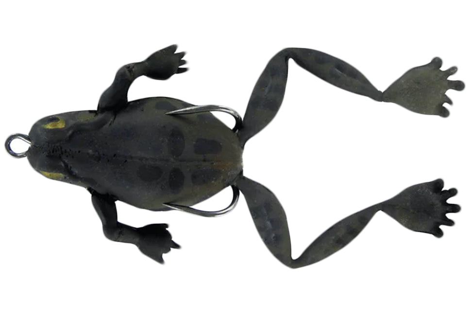 Chasebaits Bobbin' Frog Topwater Fishing Lure - Realistic Frog Bait for Bass, Pike & Musky - Perfect for Freshwater & Pond Fishing