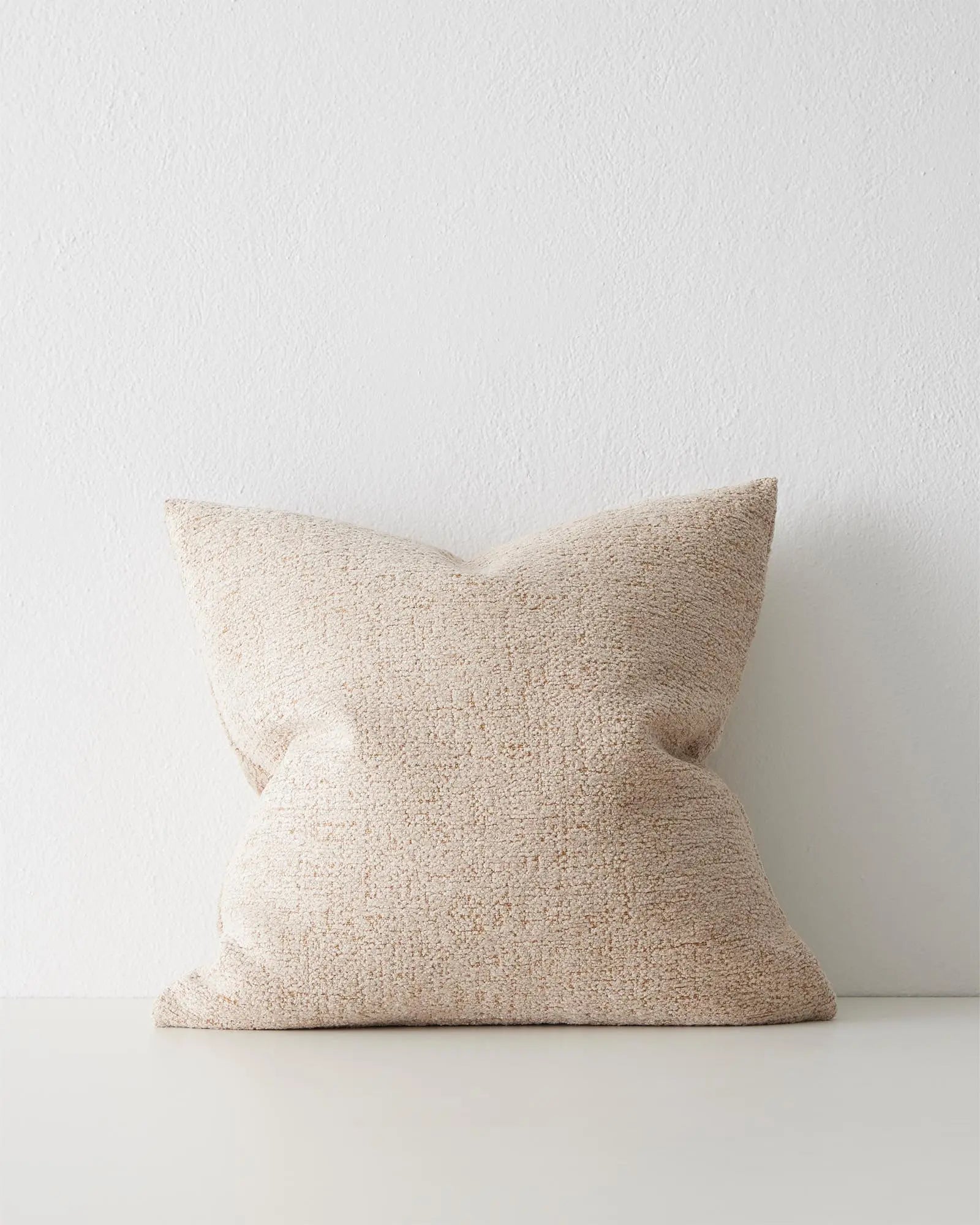 Premium Laurent Cushion Barley - Soft & Comfortable Decorative Throw Pillow for Sofa, Bed, Living Room - Perfect for Home Decor, Lounge & Relaxation